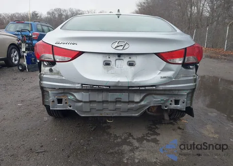 2012 Hyundai Elantra Gls z USA, uszkodzony, nr VIN 5NPDH4AEXCH114364